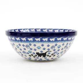 Miska ceramiczna 056 h-10cm <br> 1771X Czarny Kot